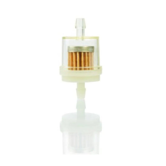 Mini Filtro de Combustível Transparente Para Gasolina – Kit 10 Peças