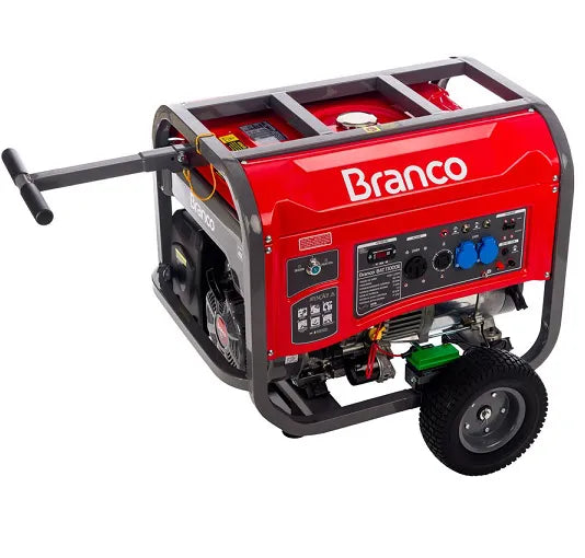 Gerador a Gasolina Branco B4T 11000E 11kVA Monofásico 110/220V – Partida Elétrica