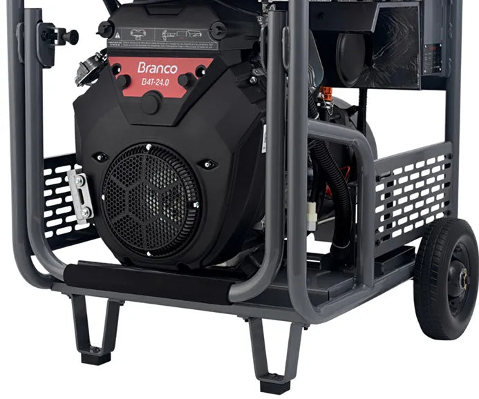 Gerador de Energia Branco B4T 16000E3 17kVA Trifásico 220V Partida Elétrica