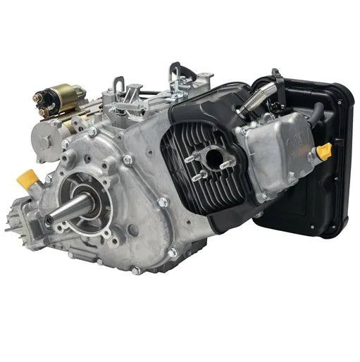 Motor Gasolina Branco B4T 19.5 PE 19.5HP 667cc Partida Elétrica e Manual Eixo Cônico Para Gerador
