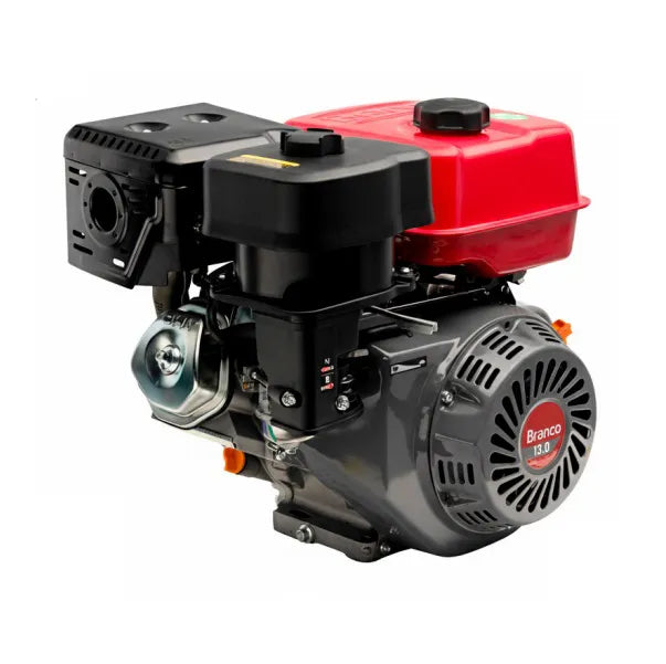 Motor Gasolina Branco B4T 13 HP 389cc Partida Manual – Filtro Ciclônico Anti-Pó