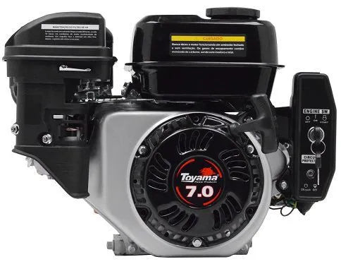 Motor Gasolina Toyama TE70E-KXP 7HP 210cc 4 Tempos Partida Elétrica e Manual Multiuso