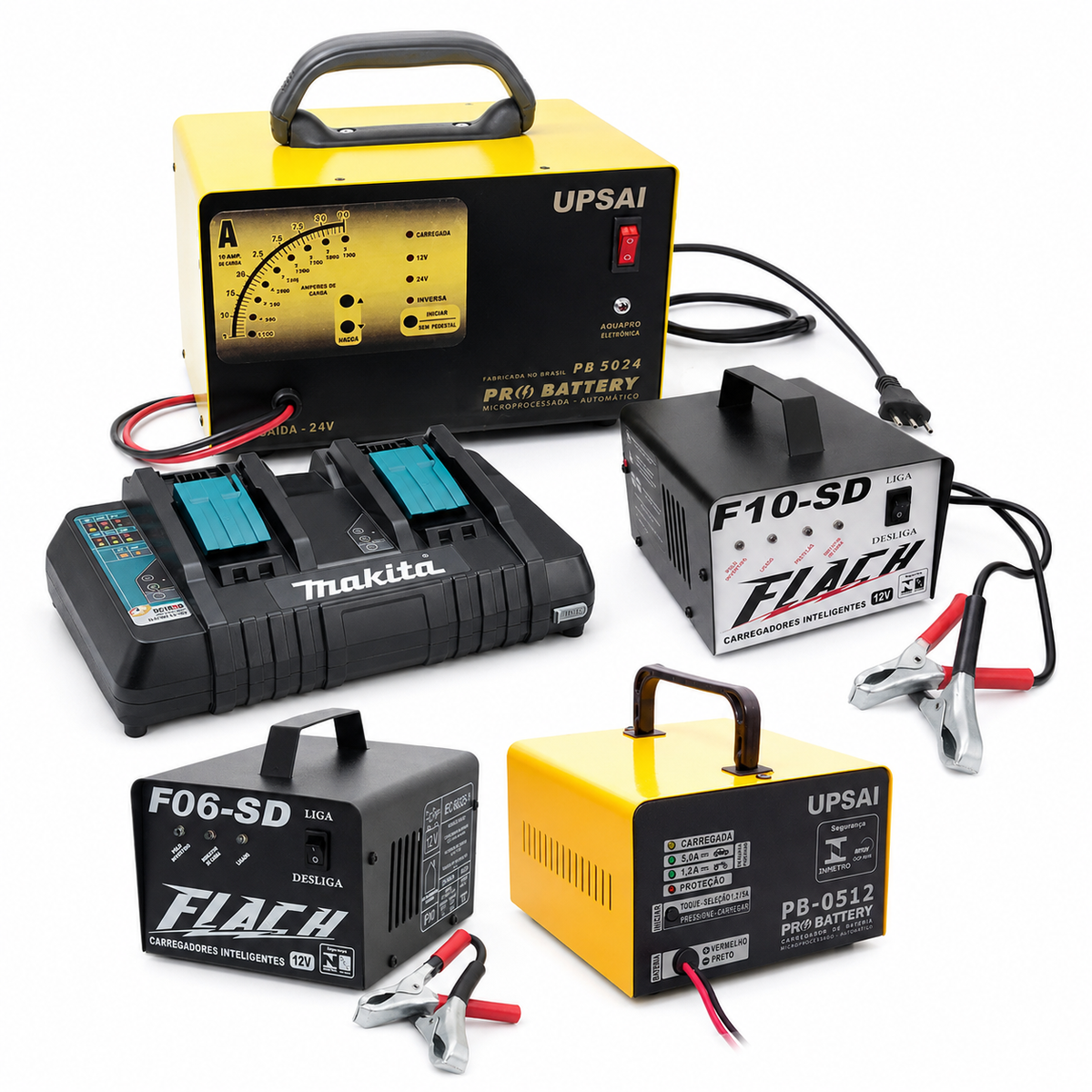 Carregadores e Mantedores de Bateria 12V e 24V