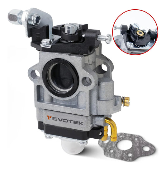 Carburador Universal para Roçadeira 43/52/63cc - Toyama, Terra, Vulcan, Branco