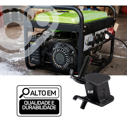 Coxim Amortecedor Anti-Vibração para Gerador Gasolina 2500W 2800W 3000W - Kit com 4 Peças