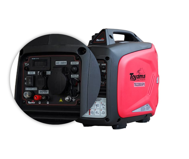 Gerador Inverter Toyama 2.2kVA 110V TG2200iSPX Silencioso Portátil