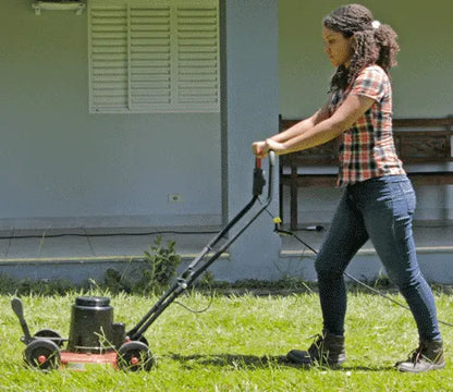 Cortador de Grama Elétrico Brudden CW100 – Motor WEG, 31cm de Corte, 127V/220V