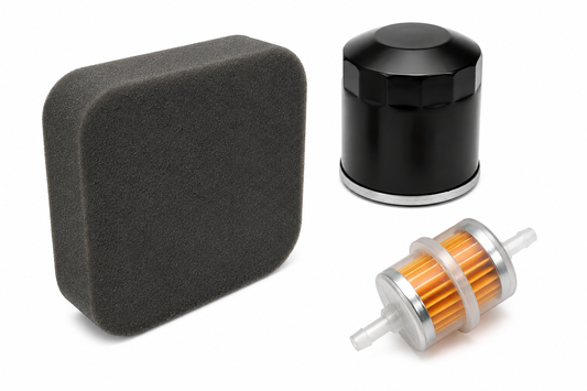 Kit Filtros Toyama TG12000CXNE / TG12000CXNE3 | Filtro de Ar + Óleo + Combustível | Compatível Branco B4T11000E B4T12000E B4T13000E