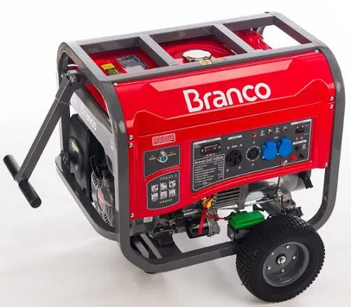 Gerador a Gasolina Branco B4T 11000E 11kVA Monofásico 110/220V – Partida Elétrica
