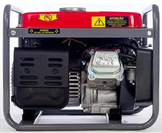 Gerador de Energia Branco B4T 1300 220V 1.3 kVA Monofásico