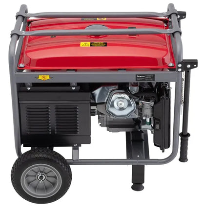 Gerador de Energia Branco B4T 8500E 7 KVA Partida Elétrica 110/220V