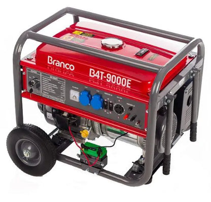 Gerador de Energia Branco B4T 9000E 9kva Monofásico 110/220V - Partida Elétrica e Manual