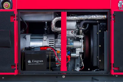 Gerador a Diesel Branco BD 12000 ES 10,5 kVA Monofásico Silencioso