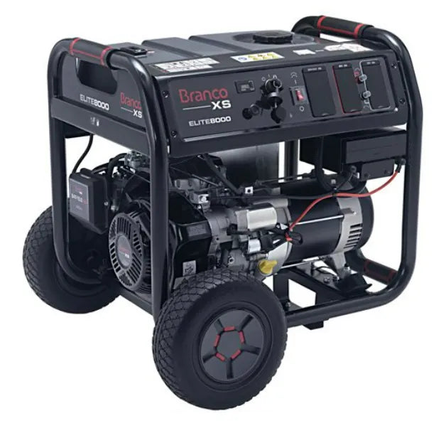 Gerador de Energia Branco Elite 8000XS 10.5 KVA Monofásico 110/220V