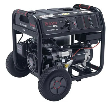 Gerador de Energia Branco Elite 8000XS 10.5 KVA Monofásico 110/220V