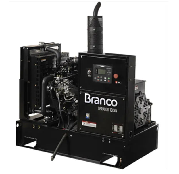 Gerador a Diesel Branco BD 16000 E 16 kVA 127/220 V
