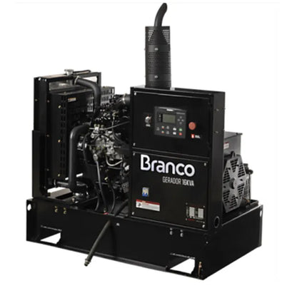 Gerador a Diesel Branco BD 16000 E 16 kVA 127/220 V