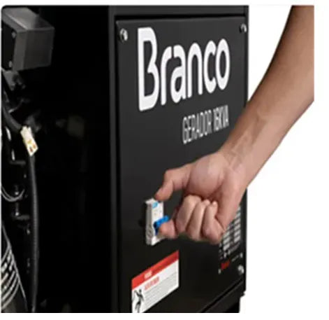 Gerador a Diesel Branco BD 16000 E 16 kVA 127/220 V