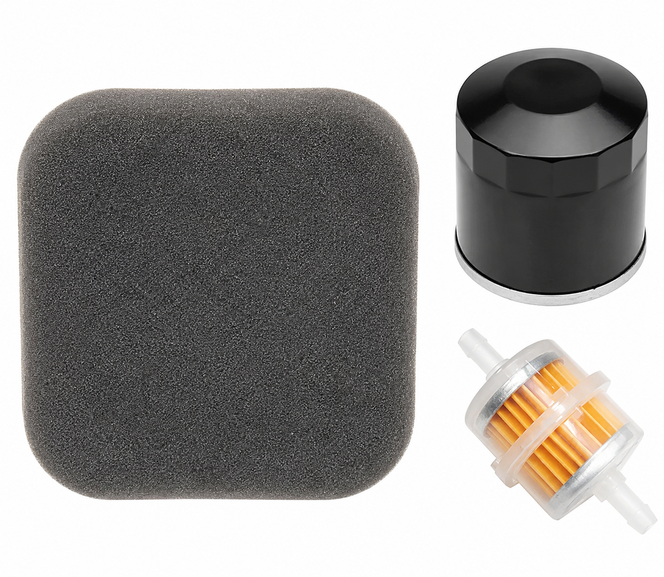 Kit Filtros Toyama TG12000CXNE / TG12000CXNE3 | Filtro de Ar + Óleo + Combustível | Compatível Branco B4T11000E B4T12000E B4T13000E
