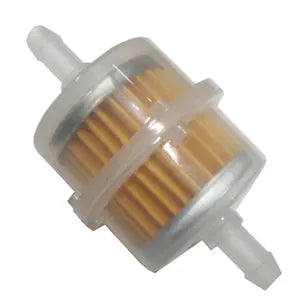 Mini Filtro de Combustível Transparente Para Gasolina 10 Peças