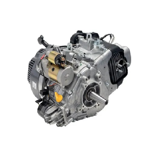 Motor Gasolina Branco B4T 19.5 PE 19.5HP 667cc Partida Elétrica e Manual Eixo Cônico Para Gerador