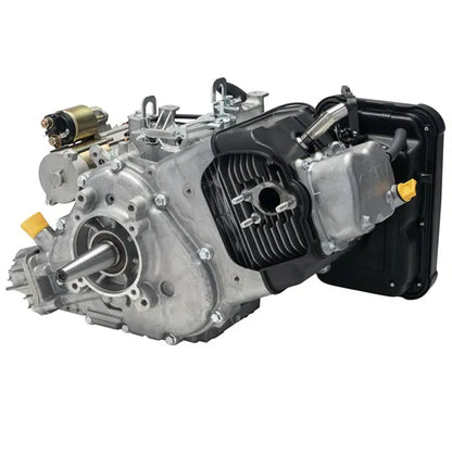 Motor Gasolina Branco B4T 19.5 PE 19.5HP 667cc Partida Elétrica e Manual Eixo Cônico Para Gerador