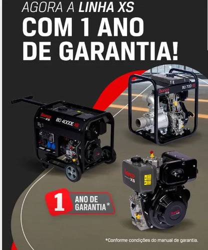 Motor Diesel Branco BD7.0H XS Partida Manual 7hp