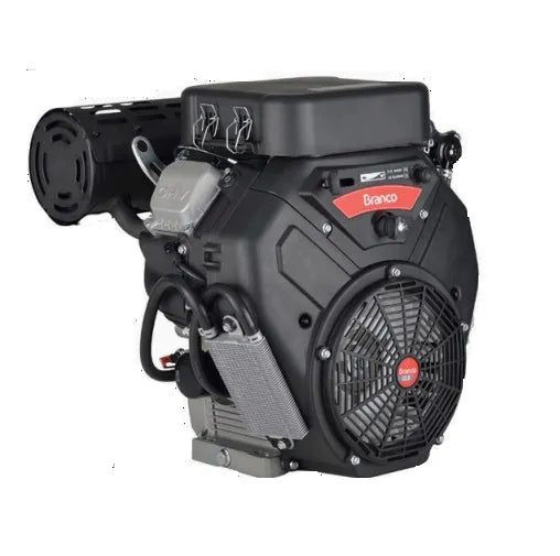 Motor Gasolina Branco B4T 35E 35HP 999cc 2 Cilindros Partida Elétrica Filtro Ciclônico Duplo
