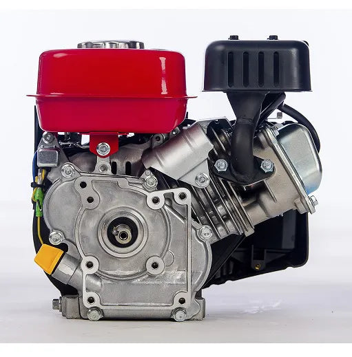 Motor Gasolina Branco B4T 3HP 3600 RPM 4 Tempos Partida Manual Alerta de Óleo