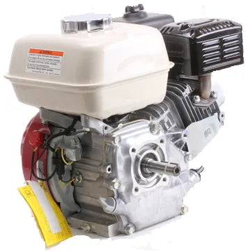 Motor Gasolina Branco B4T 7HP 3600 RPM 4 Tempos Partida Manual Alerta de Óleo