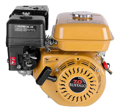 Motor Gasolina Buffalo BFG 7CV 3600 RPM 4 Tempos Partida Manual Alerta de Óleo