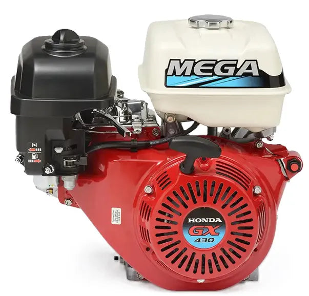 Motor Honda GX430 MEGA 16,9 HP 425cc Partida Retrátil – Rabeta e Uso Profissional