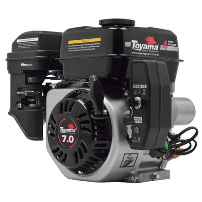 Motor Gasolina Toyama TE70E-KXP 7HP 210cc 4 Tempos Partida Elétrica e Manual Multiuso