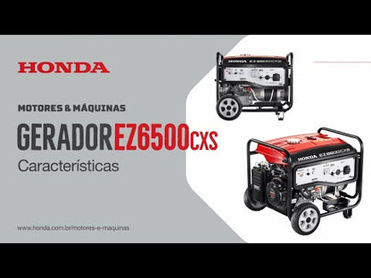 Gerador de Energia Honda EZ6500CXS LB 127V 6.5 KVA Partida Elétrica