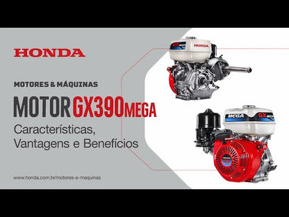 Motor Honda GX390 MEGA 15,4 HP 389cc Partida Retrátil – Rabeta Barco e Uso Profissional