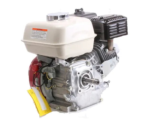 Motor Gasolina Branco B4T 6.5HP 3600 RPM 4 Tempos Partida Manual Alerta de Óleo